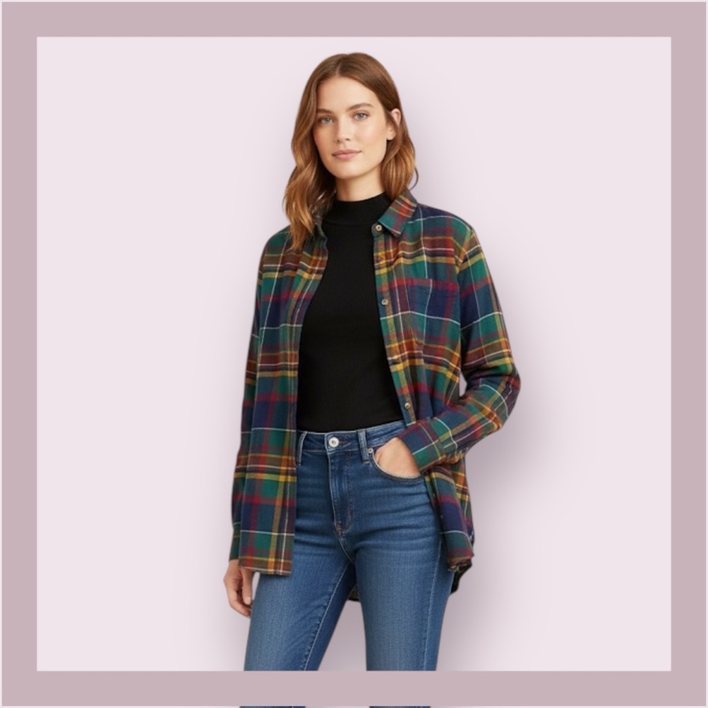 Ralph Lauren Plaid Flannel Shirt